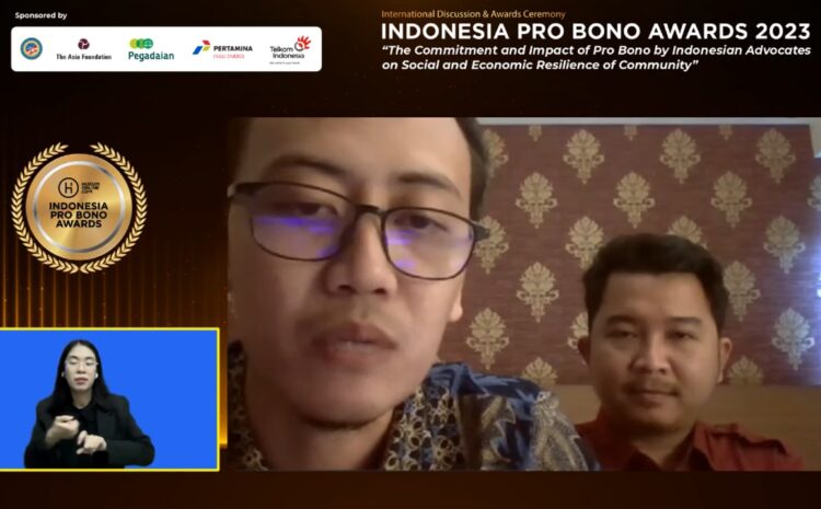  BPBH FH UNEJ Raih Penghargaan Terbaik di Indonesia Pro Bono Award ke VI yang Diselenggarakan Hukum Online