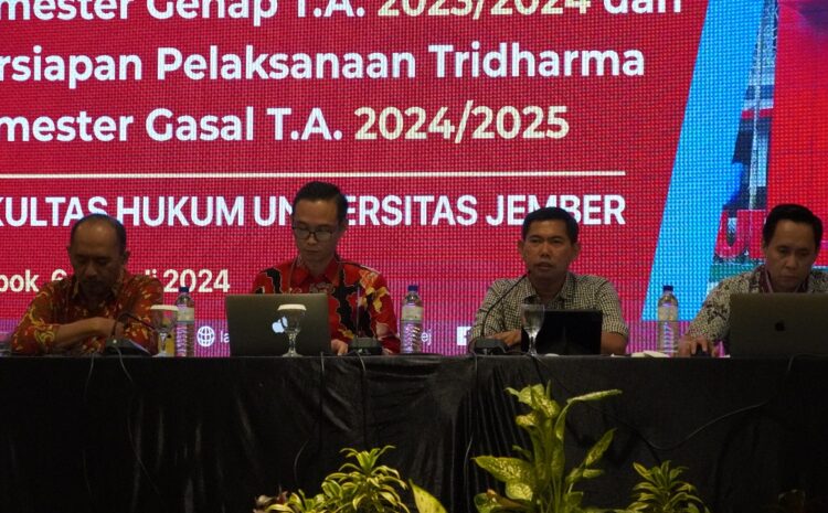  FH UNEJ Gelar FGD Evaluasi Pelaksanaan Tri Dharma dan Persiapan Semester Baru di Mataram