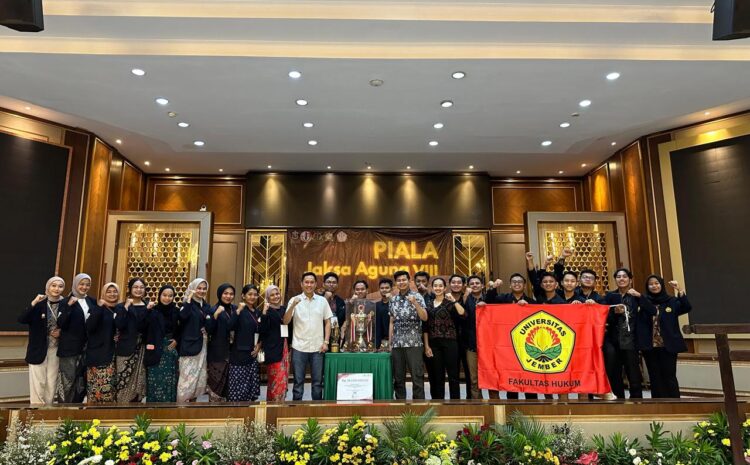  FH UNEJ Raih Juara 1 Nasional & Empat Penghargaan Terbaik di NMCC Piala Jaksa Agung RI ke-VIII Tahun 2024