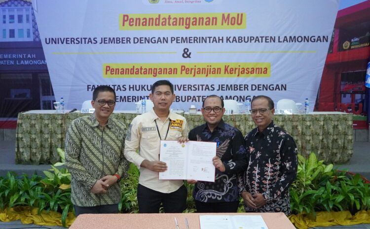  FH UNEJ Jalin Kerja Sama dengan Pemkab Lamongan serta Gelar FGD Evaluasi Tridharma