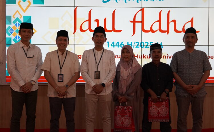  FH UNEJ Gelar Silaturahmi Idul Adha 1446 H, Wujudkan Syukur, Religiusitas, dan Kepedulian Sosial