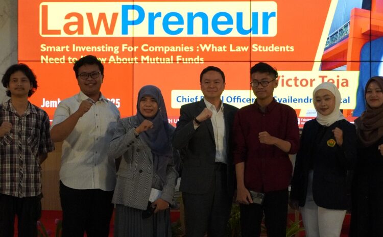  Kelas Mentoring Lawpreneur ke-5: Membangun Pemahaman Investasi Cerdas bagi Mahasiswa Hukum