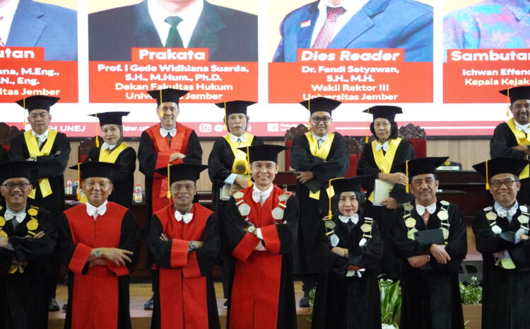  Menuju World Class Law School, FH UNEJ Tegaskan Peran dan Komitmen Kebangsaan di Dies Natalis Ke-61