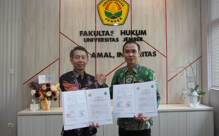  FH UNEJ Teken MoU dengan PN Situbondo, Perkuat Sinergi Akademisi dan Praktisi Hukum
